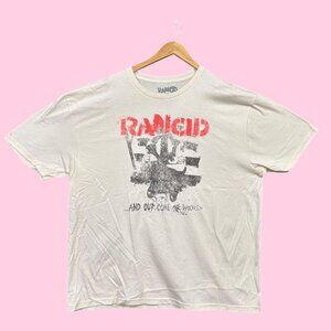 Rancid And Out Come the Wolves Punk Rock Band Tee XXL